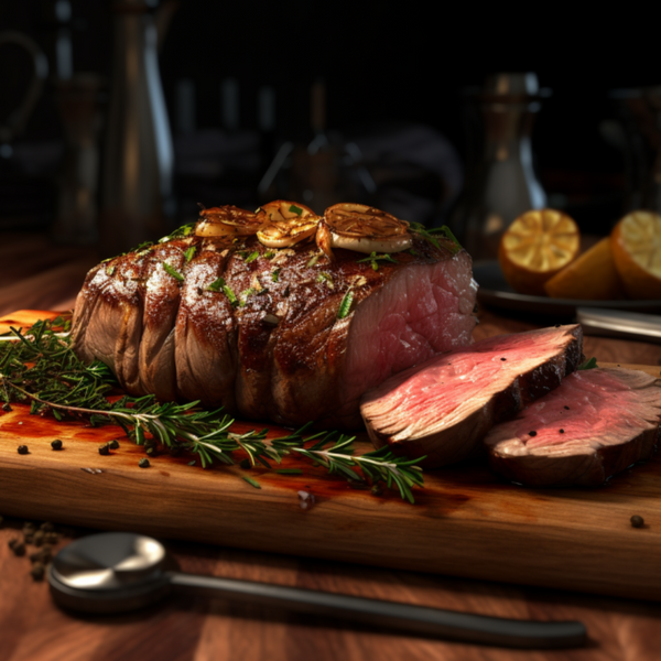 Holiday Package #1 - Roasted Beef Tenderloin for 6