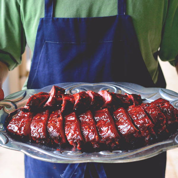Chef's Ribs Special - Ribs, Creamy Cole Slaw, & Corn Pudding (Ready at Noon)