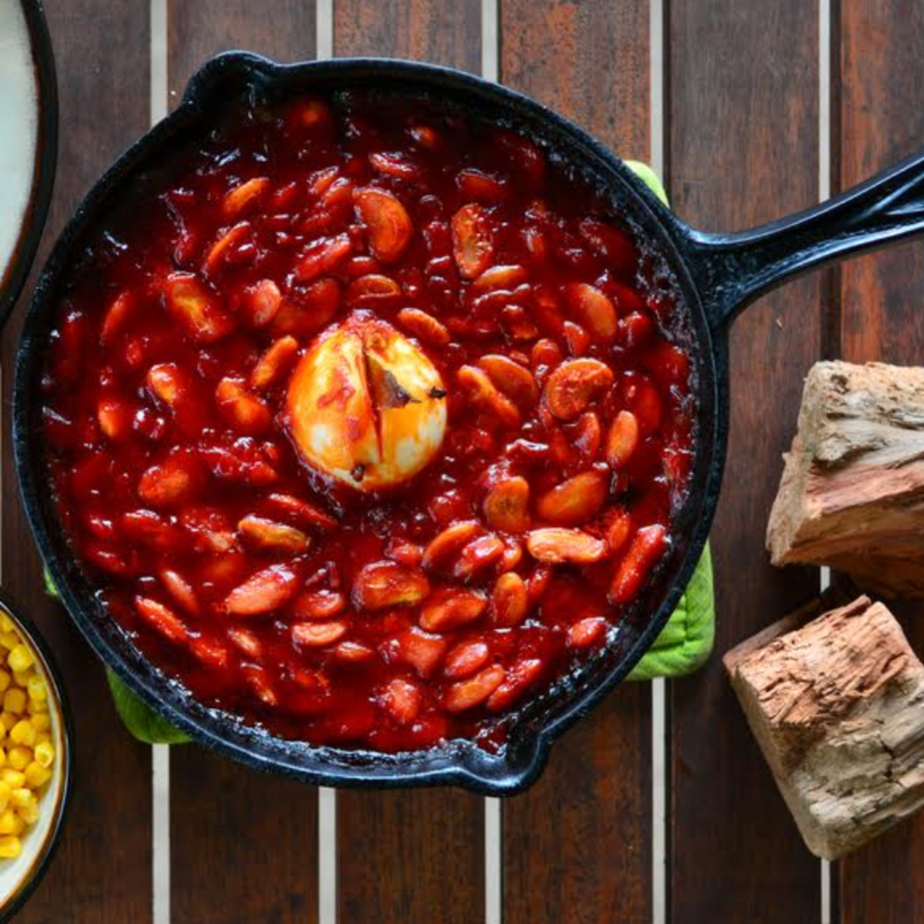 Party Pack 20 - 24 :   1 - half pan Baked Beans