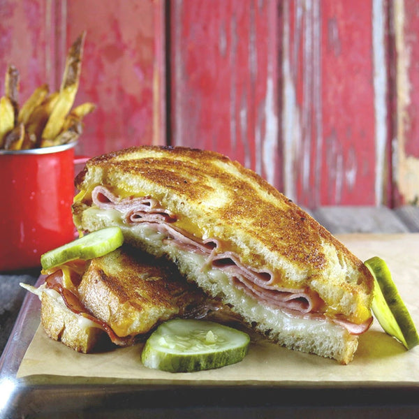 Grilled Cheese Sandwich w/ protein option ** + 1 Side