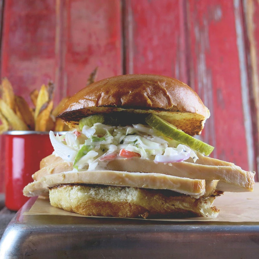 Smoked Turkey Sandwich, Creamy Slaw + 1 Side