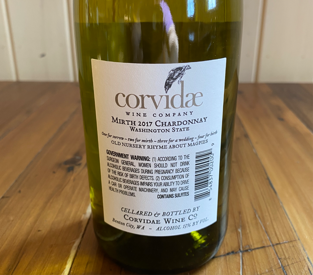 Corvidae Mirth Chardonnay